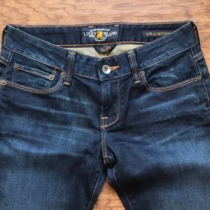 Lucky Brand mid-rise Lola Skinny Jeans